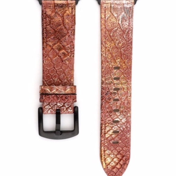 Snake Skin Smart Watch Bands - Picture 2 of 5